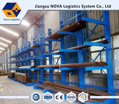 Storage Space Cantilever Storage Racks H Type / Cold Rolled Steel