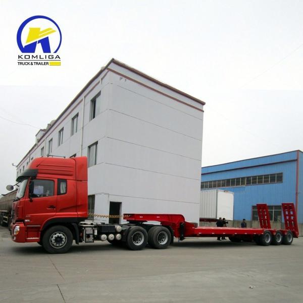 7000-8000mm Wheel Base Low Bed Semi Trailers for Heavy Duty Transportation Solutions
