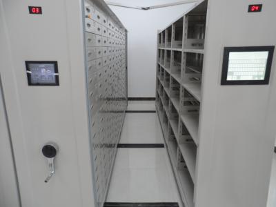 Intelligent Electrical Rolling High Density Filing Cabinet , Sliding Filing Cabinet System