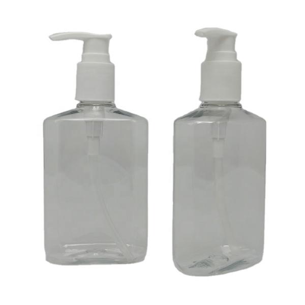Cosmetic Hot Stamping 400ml Lotion Pump Bottles