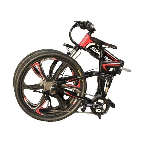 40km/H 26 Inch Folding Electric Bike , SMLRO S11 Electric Bike