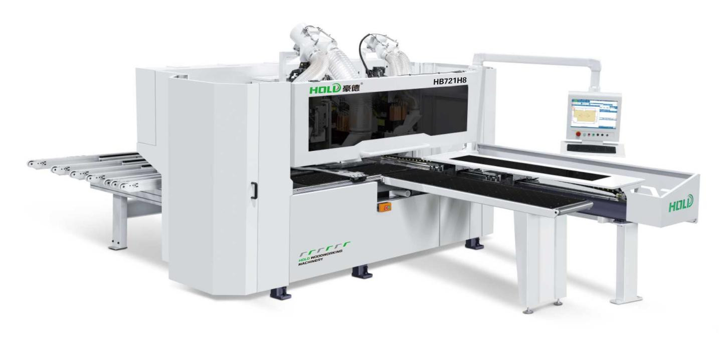 МАШИНА РАСТОЧКОЙ CNC ATC Lamello 6-встала на сторону HB711NH8 для работы по дереву