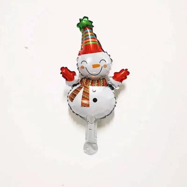 Balão novo de Santa Claus Christmas Party Decorations Party do boneco de neve dos alces do balão da folha do Natal de Wholesal 2022