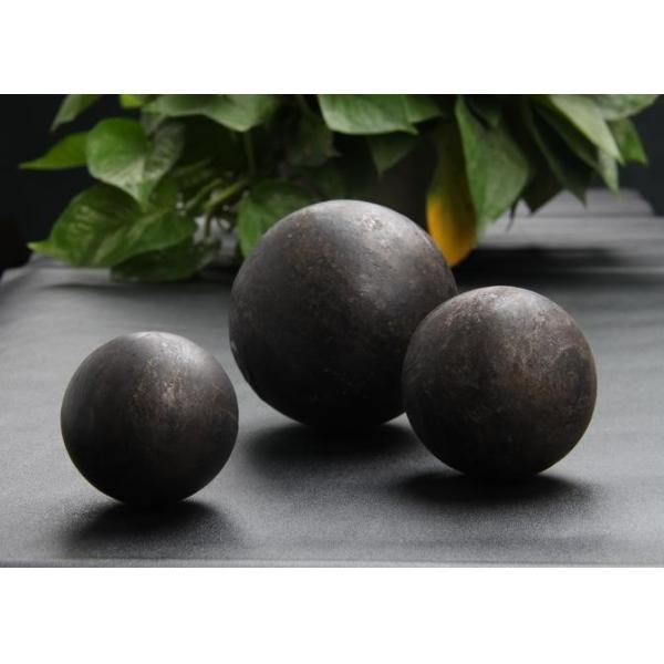 High Manganese Forged Steel Grinding Media Iron Balls For Ball Mill Machine