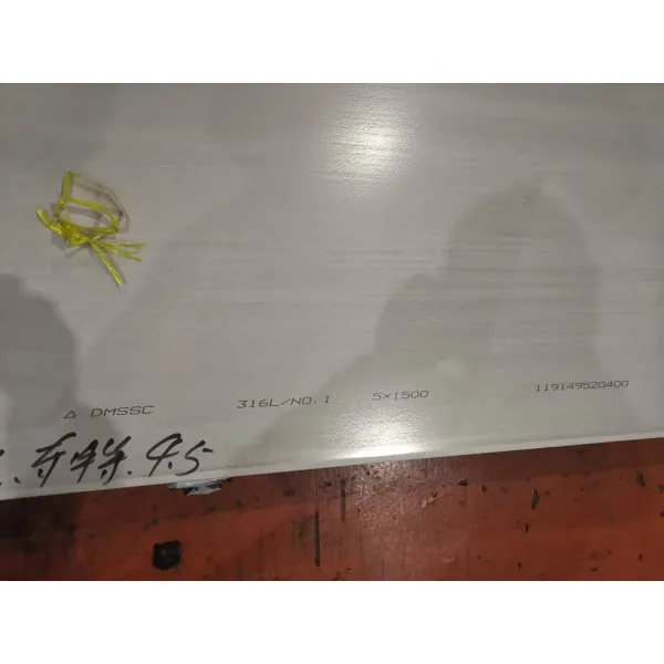 ASTM A240 316L Stainless Steel Plate with Polished Surface and 2000mm Width for Corrosion Resistance