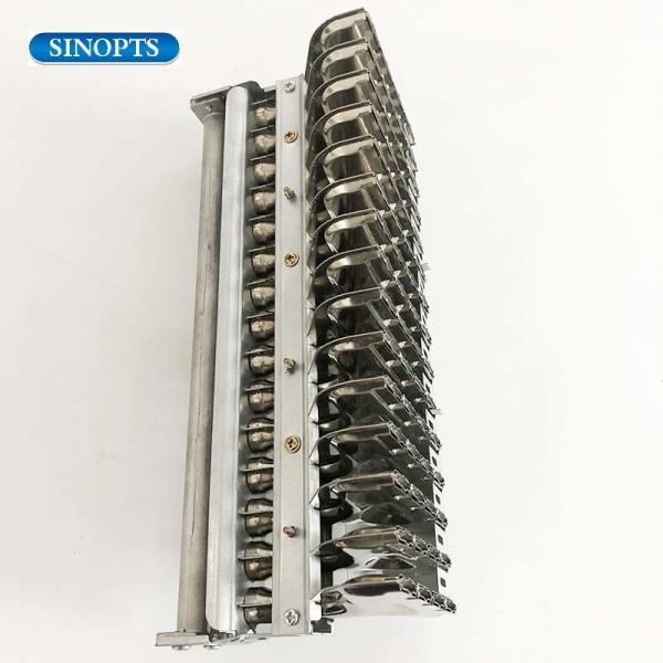                  17 Rows Gas Boiler Steam Fire Row Stainless Iron Zinc Plate Burner Tray Heat Exchanger for Boiler Spare Parts             