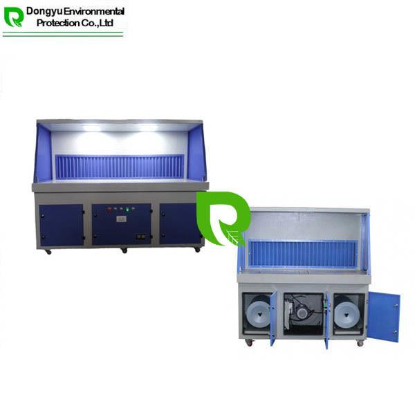 1500-8000m3/h Metal Extraction Table Extract Aluminum Dust Suitable For Aluminum Grinding Sanding