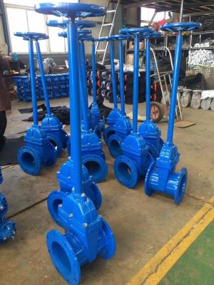 Non Rising Extension Stem Gate Valve PN10 For Water Industrial Usage