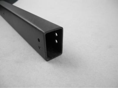 Tubo retangular da fibra do carbono do braço mecânico, tubulação de grande resistência do quadrado da fibra do carbono da planície da sarja de 3 k