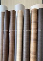 Wood Grain PVC Decorative Film For Wrapping Profile Thickness 180 Micron