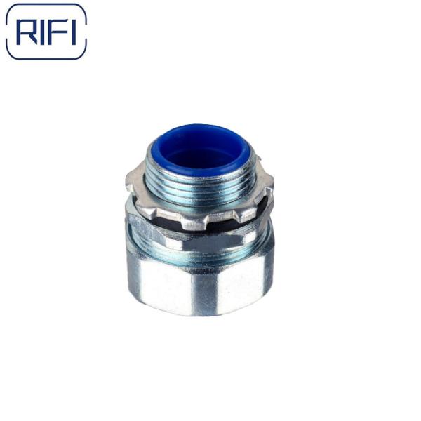 Adaptador de conduto flexível de zinco DKJ Adaptador de tubo flexível de aço 3/8 -4