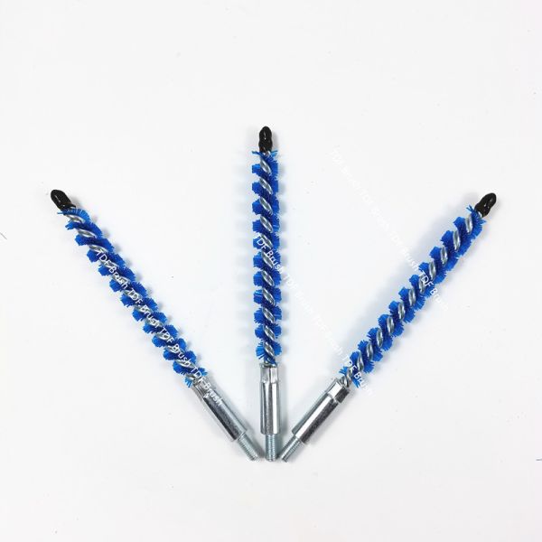 Twisted Wire Brush - Fine-Bore Industrial Pipe Cleaning & Rust Removal (Customizable)