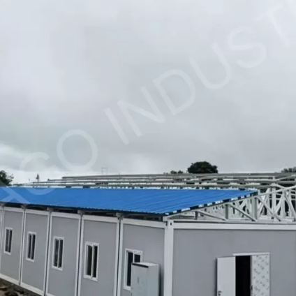 Fast Assembly Flat Pack Temporary Onsite Housing Accommodation For Staff Quarters