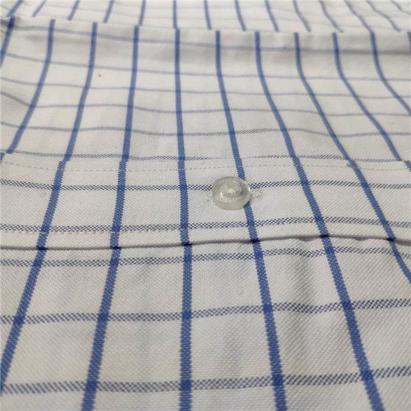 Short Sleeve Stylish Casual Shirts Checks Style 100% Cotton Fabric Normal Thickness