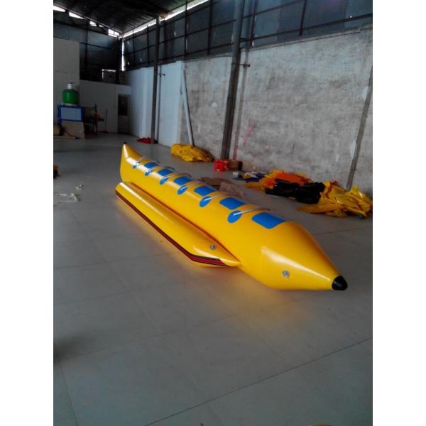 Игрушки воды одиночной майны раздувные, шлюпка банана брезента ПВК Товабле для человека 6
