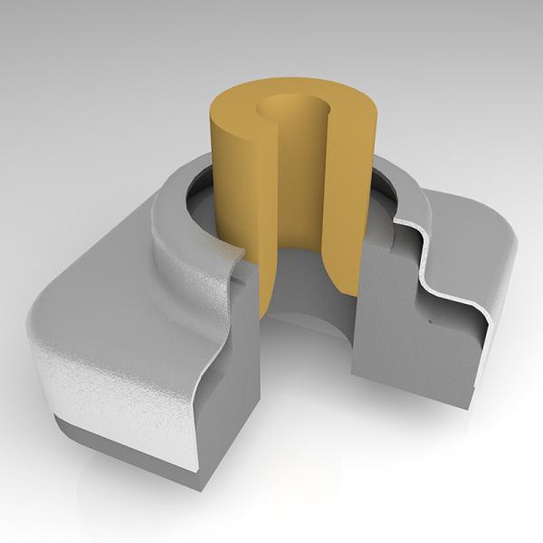 TUNDISH NOZZLE LONGER WORKING TIME, COMPOSITE CERAMIC ZIRCONIA MATERIAL