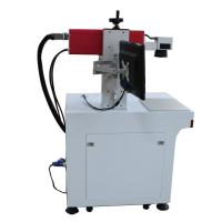 Máquina UV verde da marcação do laser da máquina/CO2 da marcação do laser de Mopa no plástico de madeira
