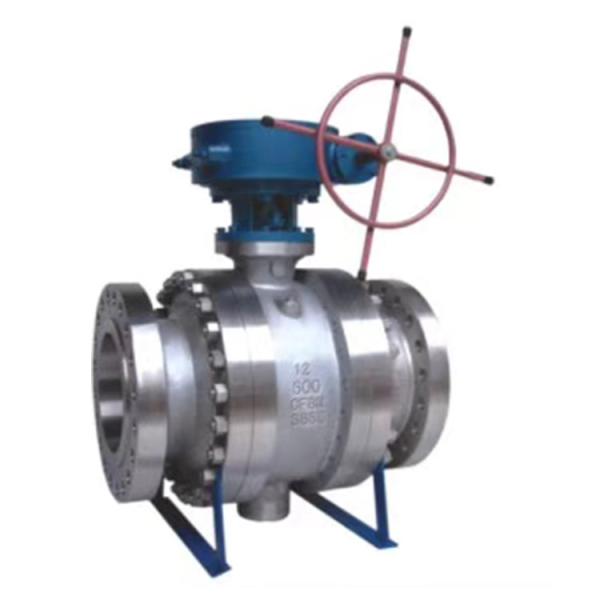 DN1200mm Pipe Butterfly Turbine Control Valve For Blocking Water Flow