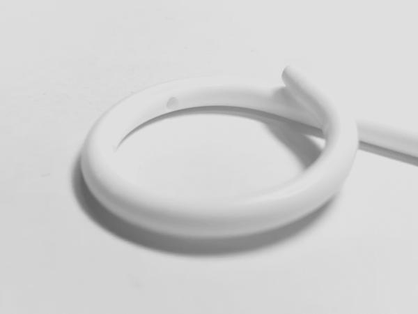 Curved 8 French Pigtail Catheter , Kink Resistant Locking Pigtail Catheter