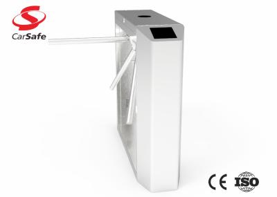 Slim Pedestrian Tripod Barrier Gate Fast Retractable Entrance Turnstile