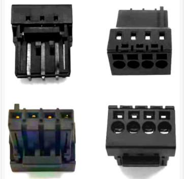 9EDGK 5.0mm UL94V-0 Terminal Block Connector Through Wall 2-15P AC2000V