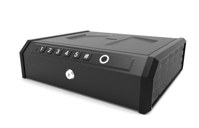 Quick Access Handgun Safe with Biometric Fingerprint Technology GS-1036-1 Width 370mm