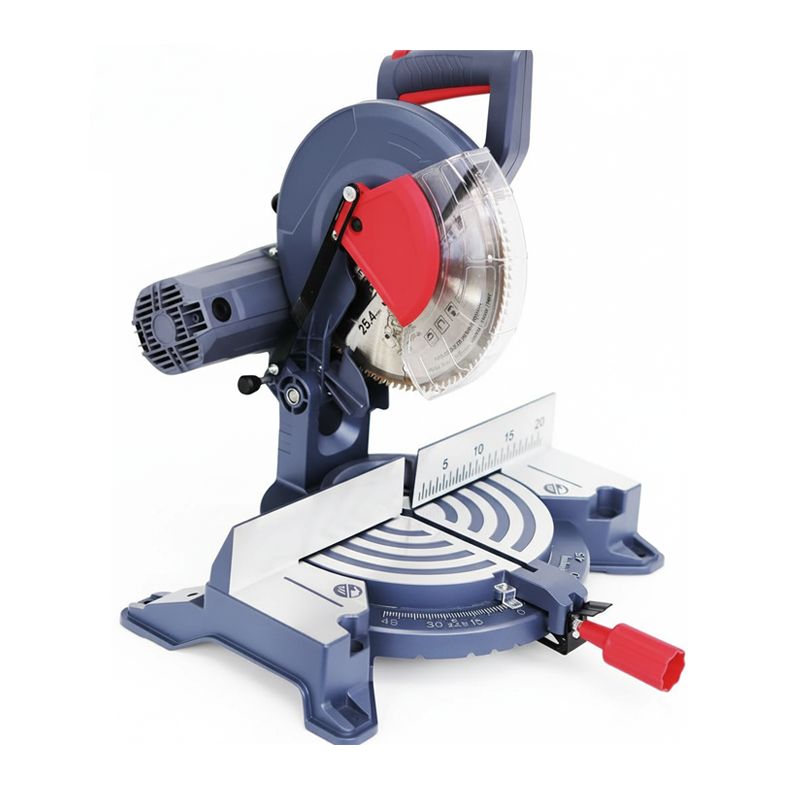 Electric Heavy Duty Industrial Miter Saw with 255mm Blade and 0-45 Cutting Angle for Precision Metal Cutting