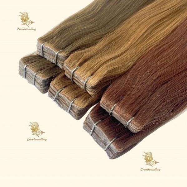 2024 Trend Popular Tape Pre-Bonded Style Hair Extensions in 50cm * 8cm * 3cm Package Size