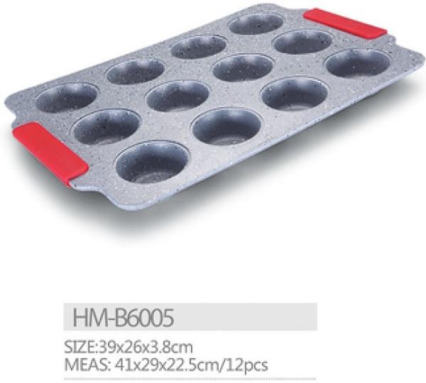 Carbon steel High strength non stick marble coating bread pan cookware bakeware