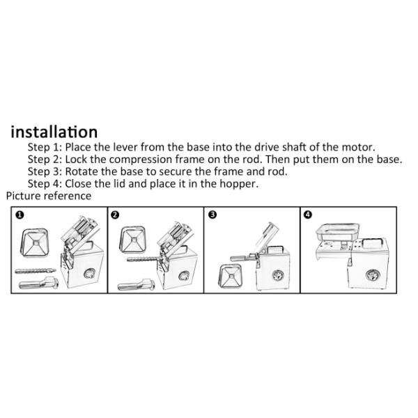 Мини тип машина прессы масла кухни, малошумная холодная машина извлечения прессы