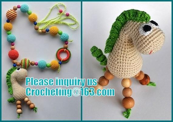 Baby Teether Toy, Eco-friendly toy, Teething necklace,Teething toy, Breastfeeding Necklace for Mom