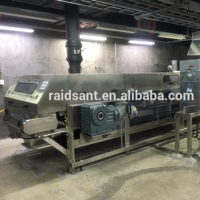 As pastilha refrigerando da cera da correia de aço da parafina fazem à máquina Siemens cosmético elétrico