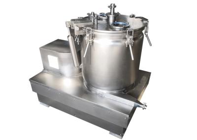 Tipo manual equipamento líquido contínuo da cesta da descarga da separação do centrifugador
