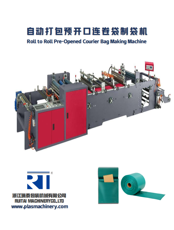 Pre-Opened Auto Bags Making Machine
