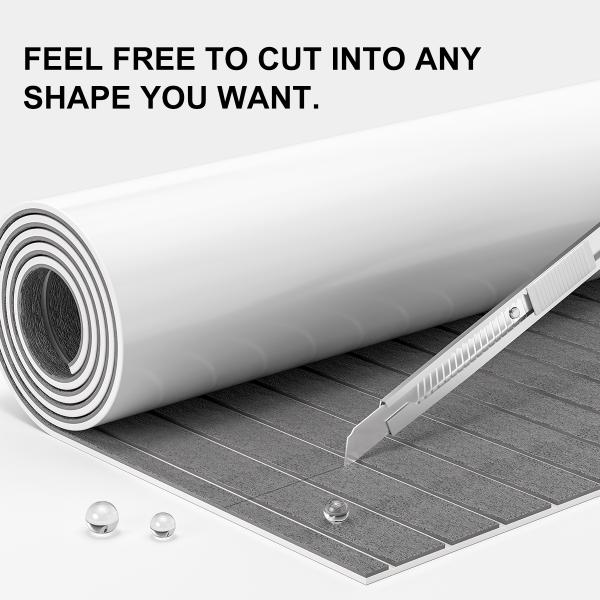 Thermal Insulation Decking Mat for Yacht Woowave Self-adhesive Camouflage EVA Flooring