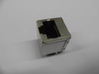 180 module de connecteur RJ45 magnétique bas de l'entrée 10/100 verticaux de degré protégé