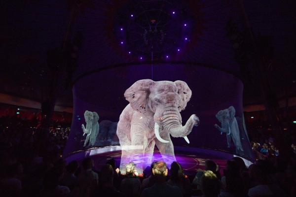 3D Holo Gauze Holographic Mesh Screen 9m Width Project Convincing Illusions