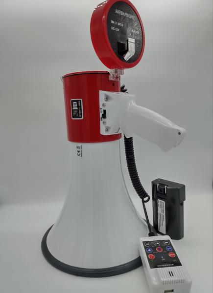 JM-10MS サイレンと録音能力を持つ高度な軍事メガフォン