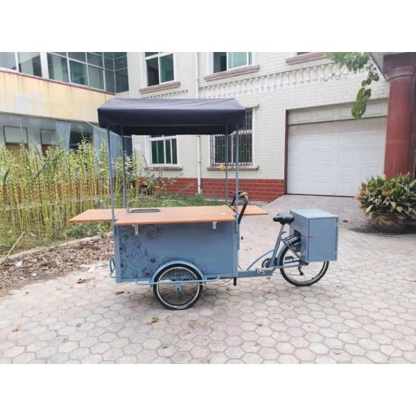Low Price Tricycle Fried Ice Cream Vending Cart For Sale