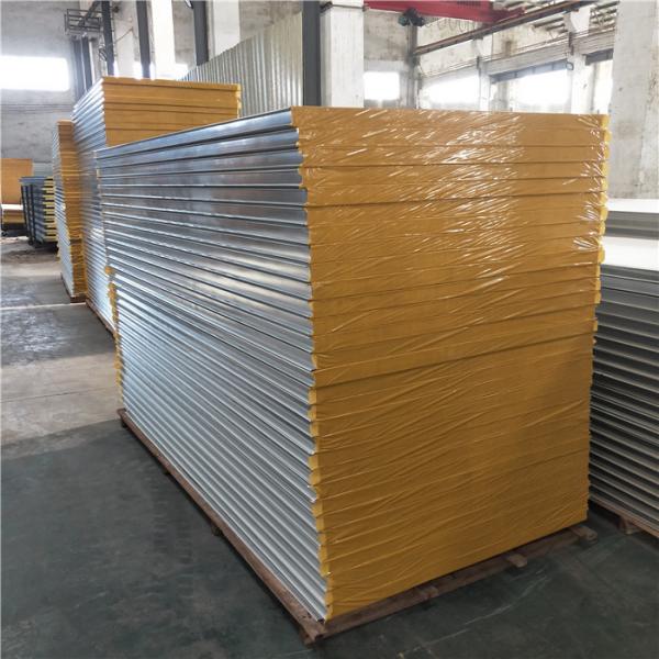 50mm greywhite outdoor decor rock wool sandwich walls panels for worker camp