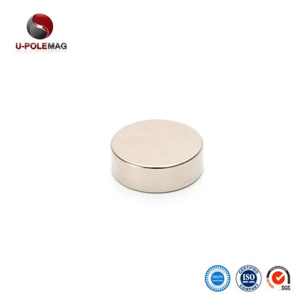 NiCuNi Coated D50x20 Strong Sintered Rare Earth 1 Tesla Permanent Magnet for Sensors
