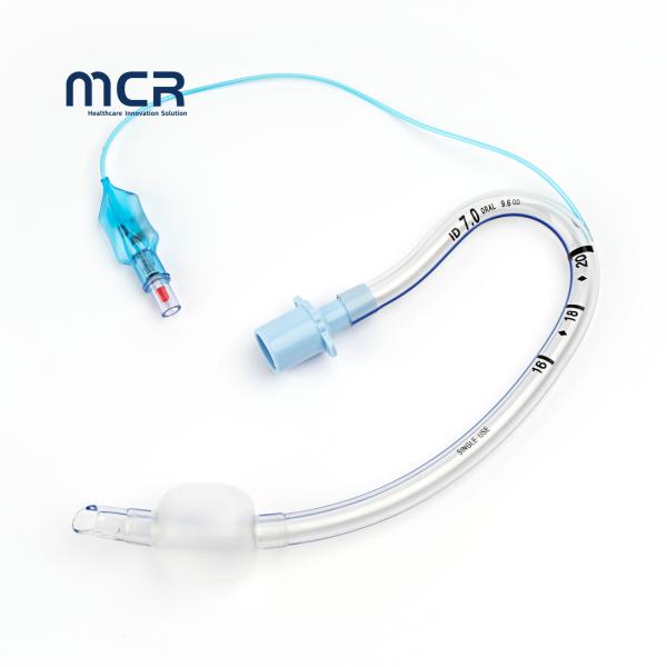 Disposable Preformed Cuffed PVC Endotracheal Tube Nasal And Oral