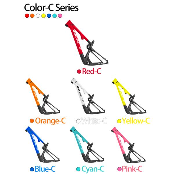 XC Carbon Mountain Bike Frame  Mtb Full Suspension 29 Disc Brake