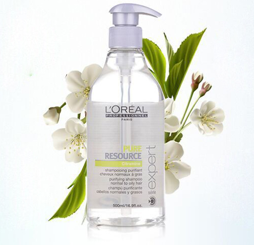 Clear 500ml empty shampoo bottles