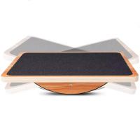 Wood Wobble Exercise Balance Board, Indoor Balance Board for Physical Therapy