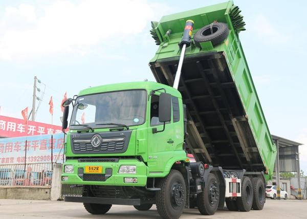 ACC Cruise Control 8*4 Dongfeng Diesel Engine Dump Truck for Urban Construction Slag
