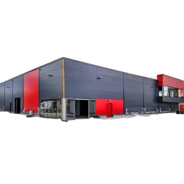 Custom Prefabricated Steel Structure Building Warehouse Workshop Construction