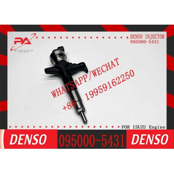 Venta caliente de inyector de combustible diesel Assy 095000-5430 095000-5431 095000-5434 095000-5435 8973113725 8-97311372-5 para 4JJ1