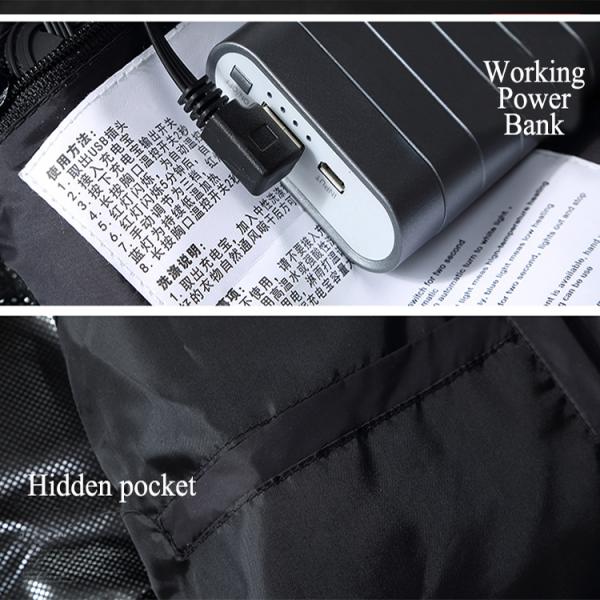 Soft Shell Battery Electric Fleece Jacket Sustainable