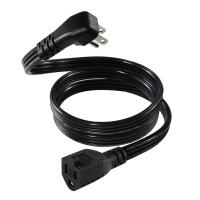 14 AWG SPT-3 câble d'alimentation à fil plat NEMA 5-15P à 5-15R prise à lame droite 15A 125V câble flexible pour usage industriel / domestique